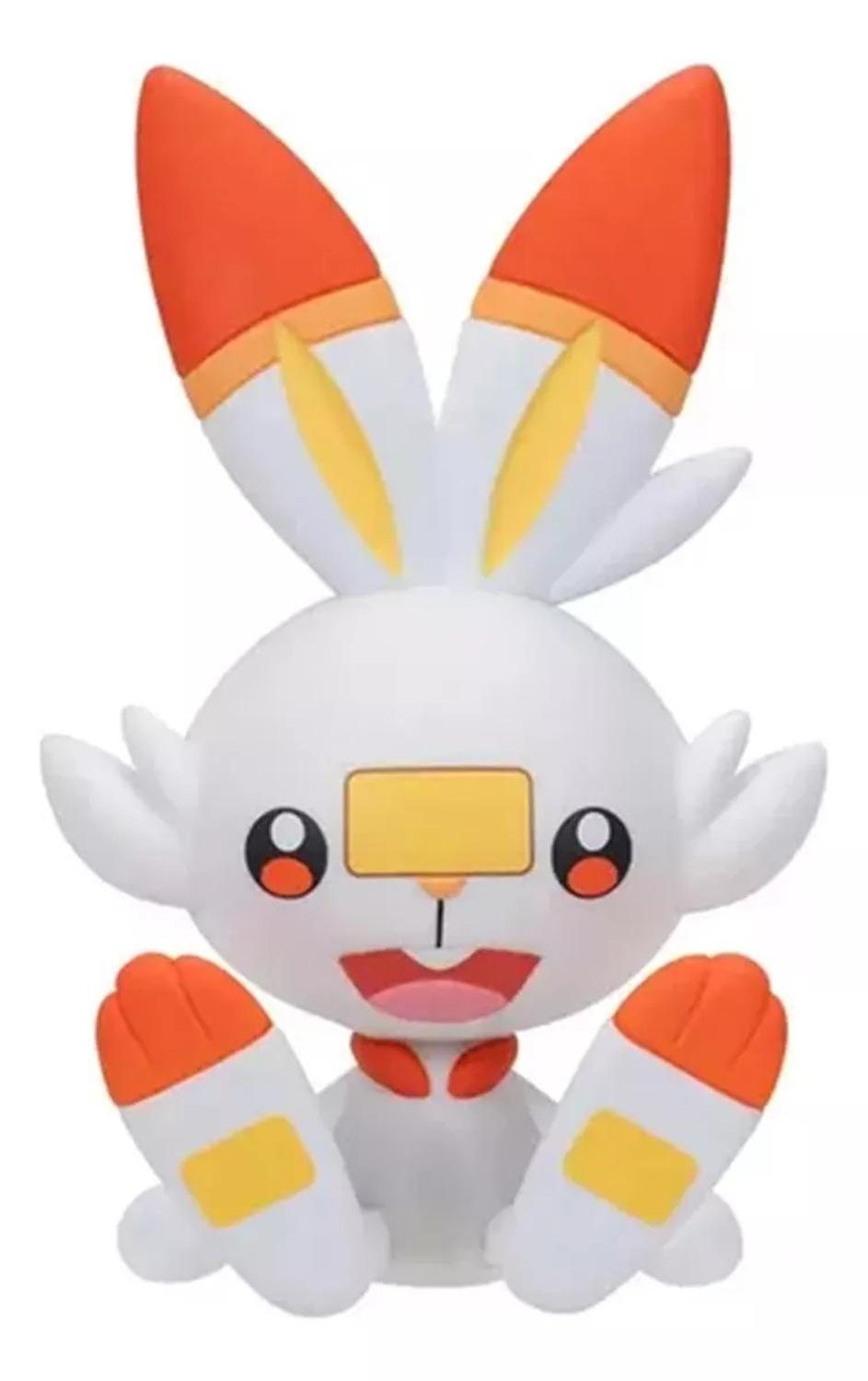 Pokémon Set 4 Figuras Pikachu Gengar Scorbunny Riolu-5
