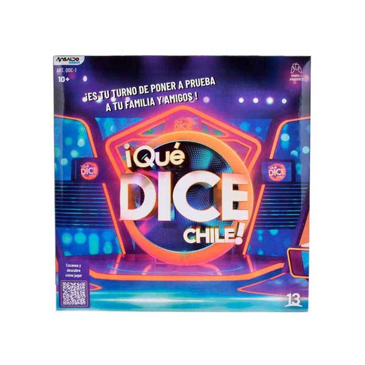 Juego De Mesa Que Dice Chile Primera Edición-0