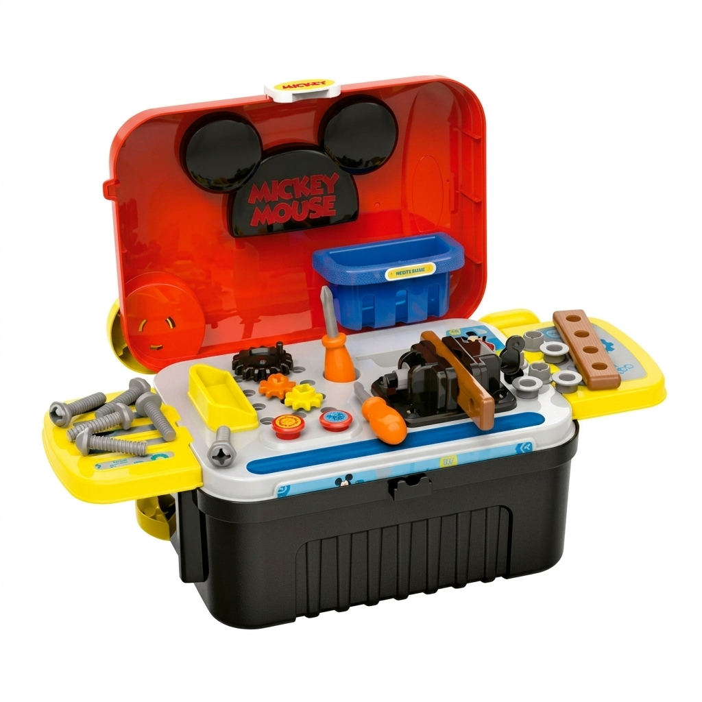 Mickey Mouse Super Maleta De Herramientas 3 EN 1-2