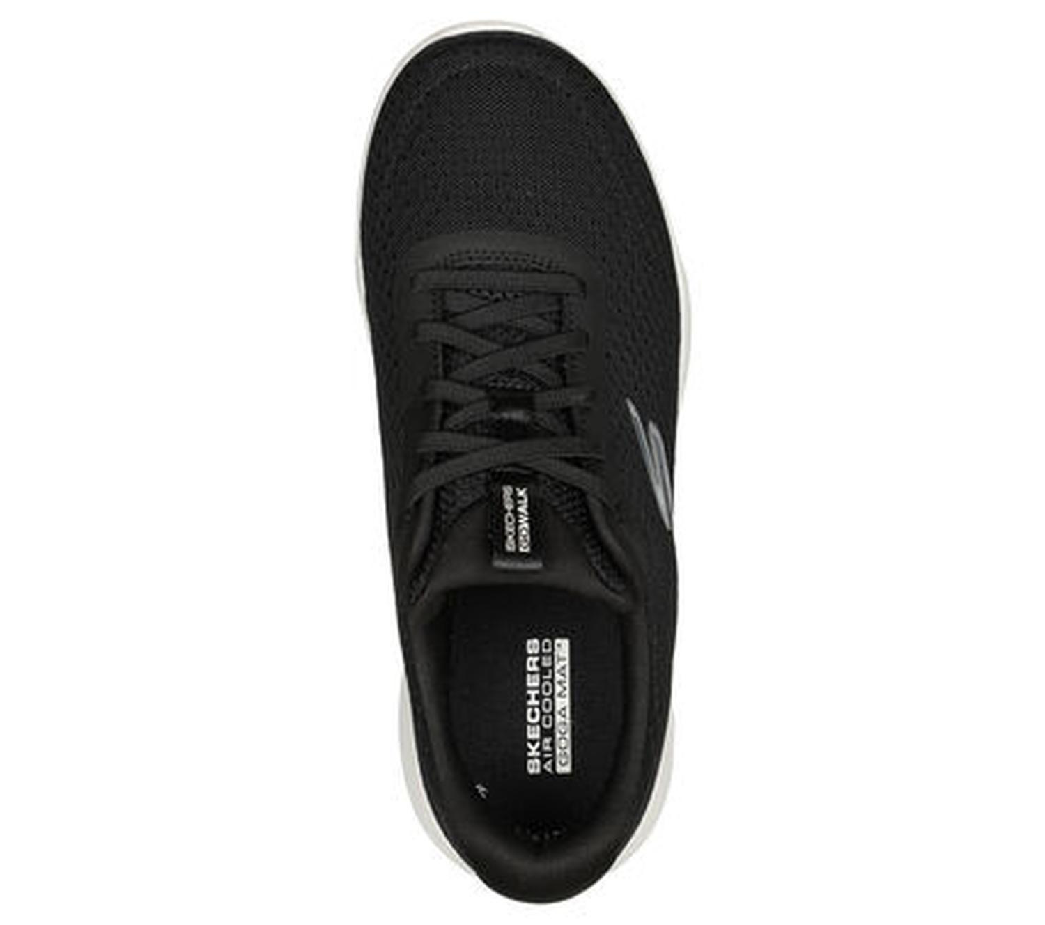 Zapatillas Skechers Mujer Go Walk Joy Negras-4