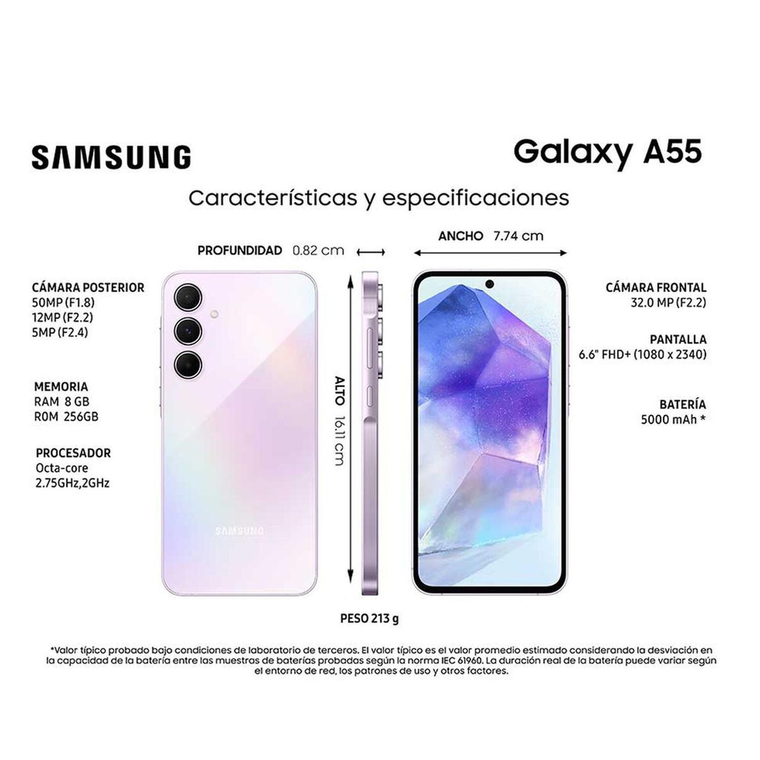 Samsung Galaxy A55 5G 128GB Lila-7