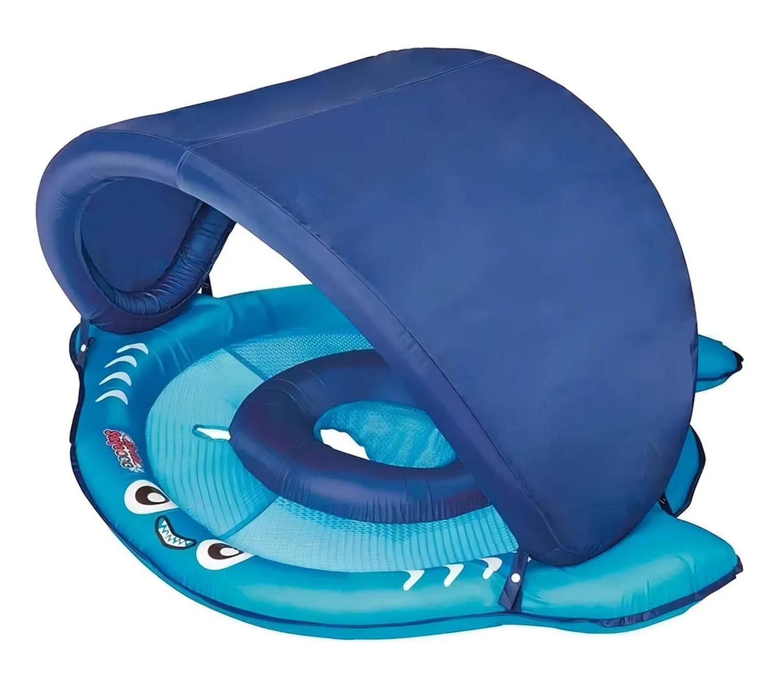 Flotador Boya Blue Diaper Shark - Bestway-2