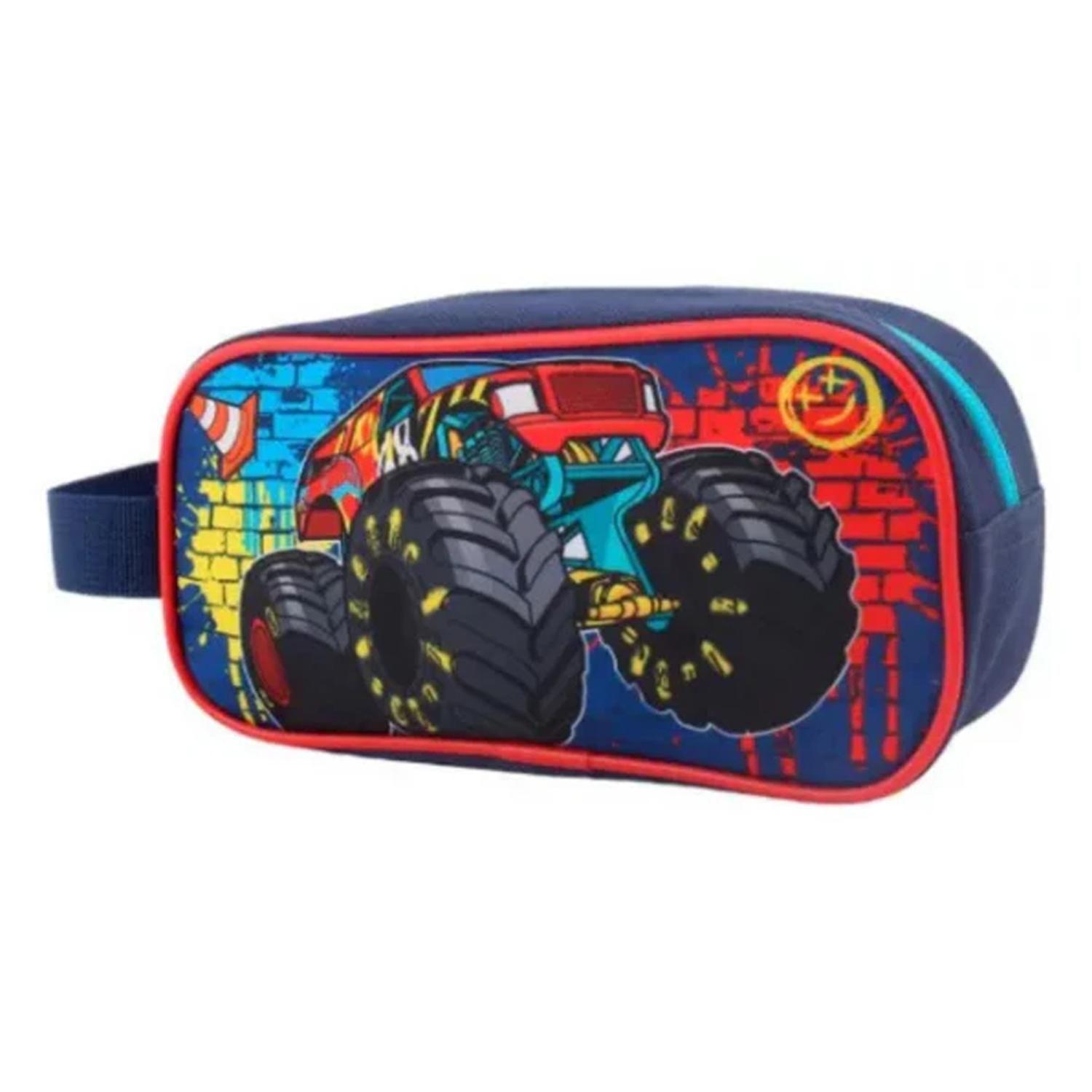 Mochila Escolar Niños Set 3 piezas HotWheels-2