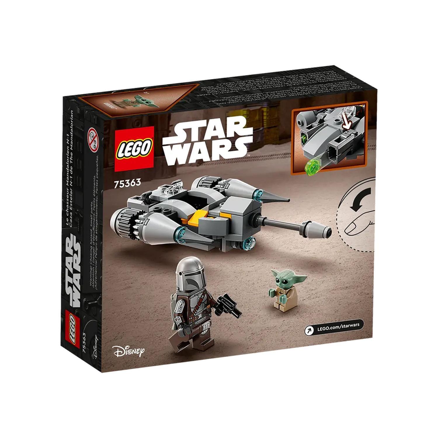 Microfighter Caza Estelar N-1 de The Mandalorian Lego Star Wars-7