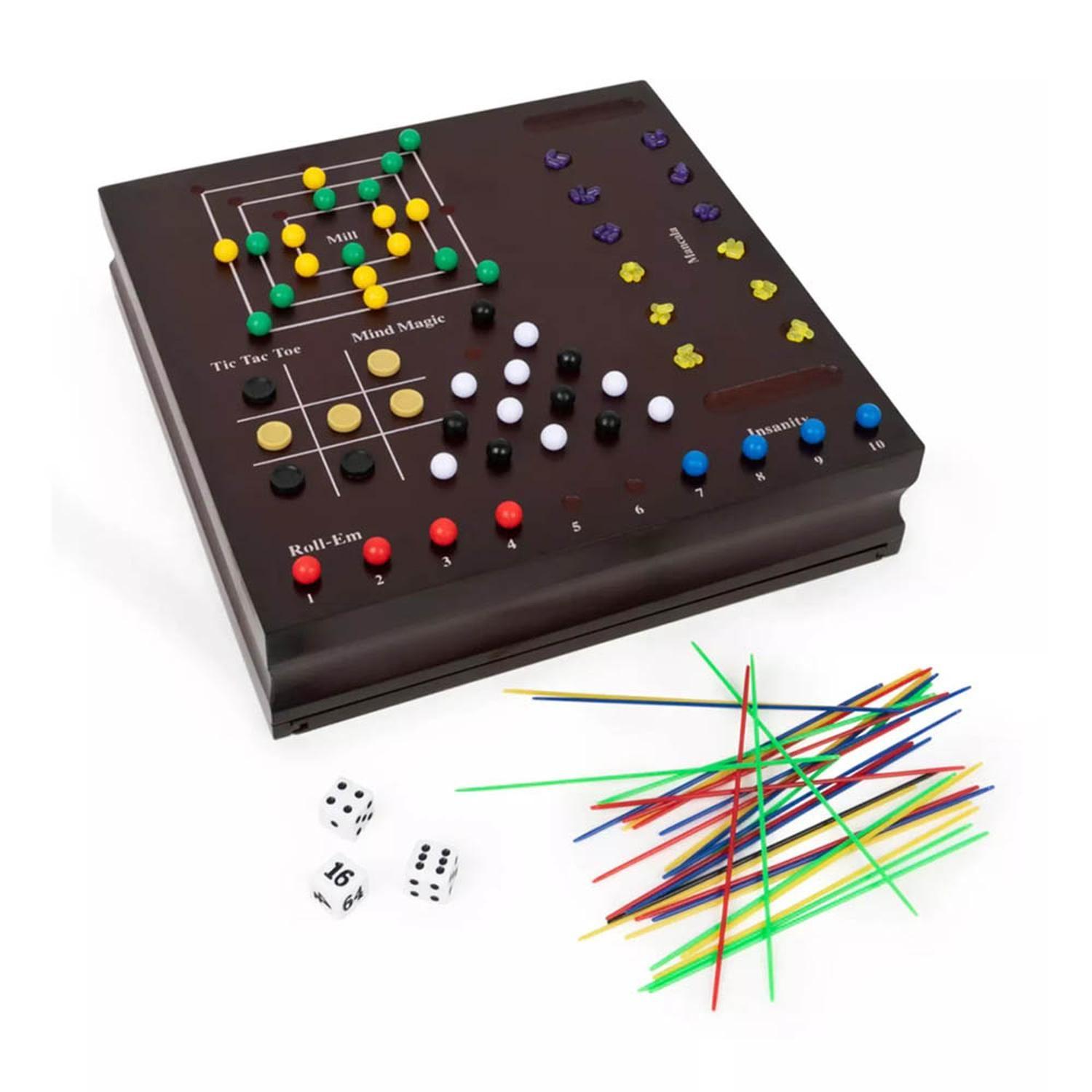 Set 10 Juegos de Mesa Familiar 6033153-2