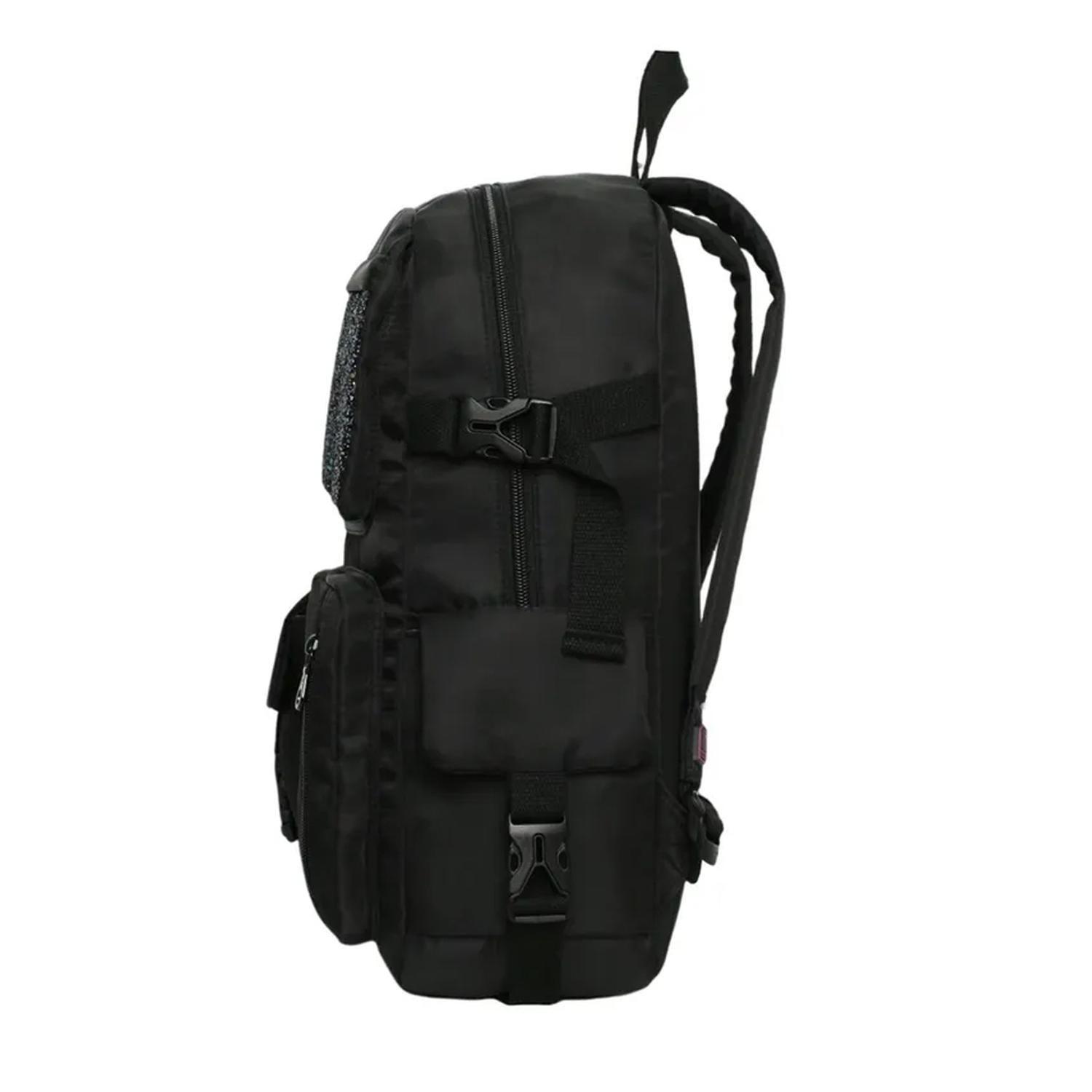 Mochila Head Fusión Glitter Negro 28 Litros-2