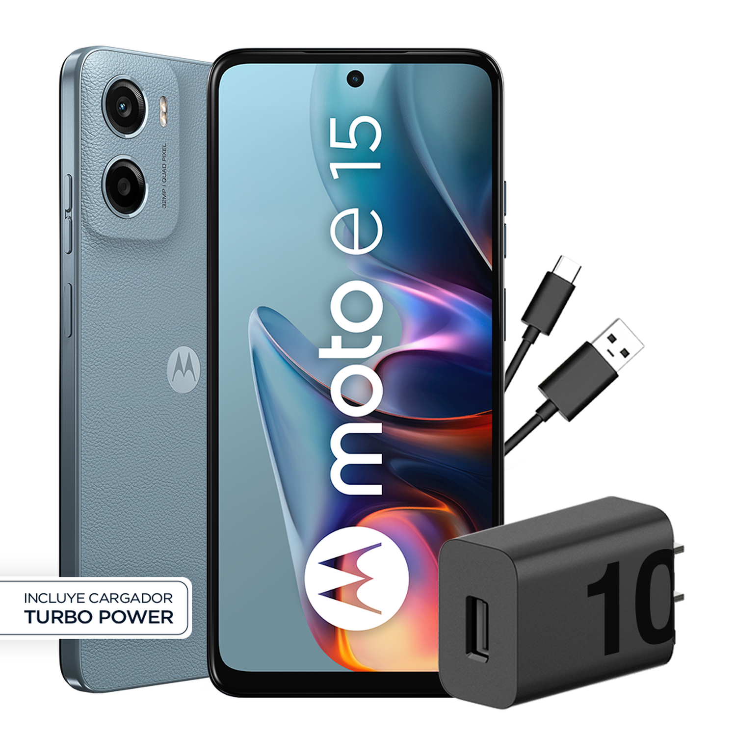 Motorola e15 Azul 2GB RAM 64GB ROM-3