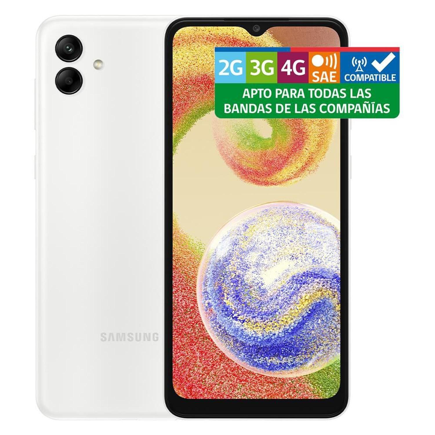 Galaxy A04 Blanco 128Gb Samsung Chip Claro-4