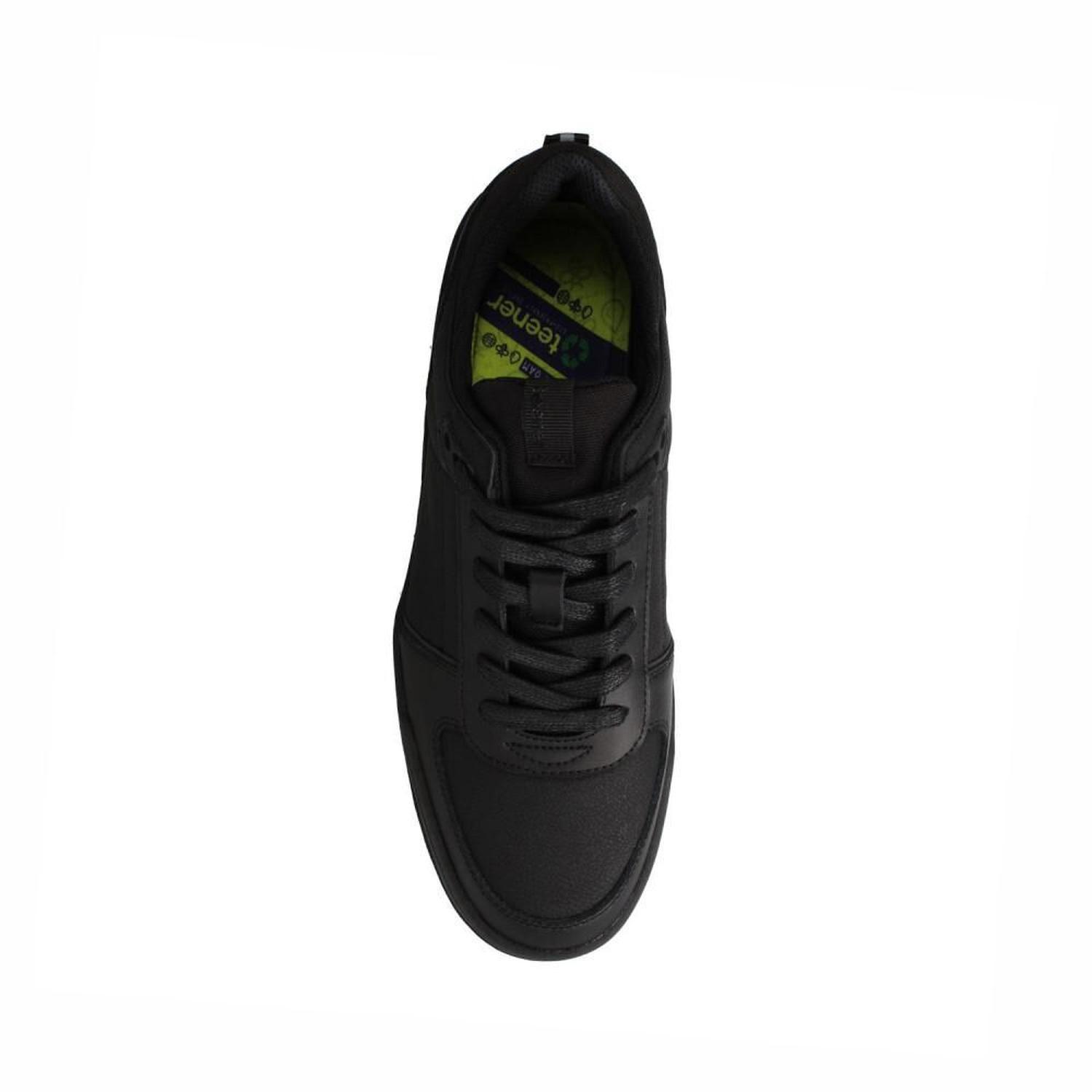 Zapatilla Escolar Hombre Teener Newcourt Negro-3