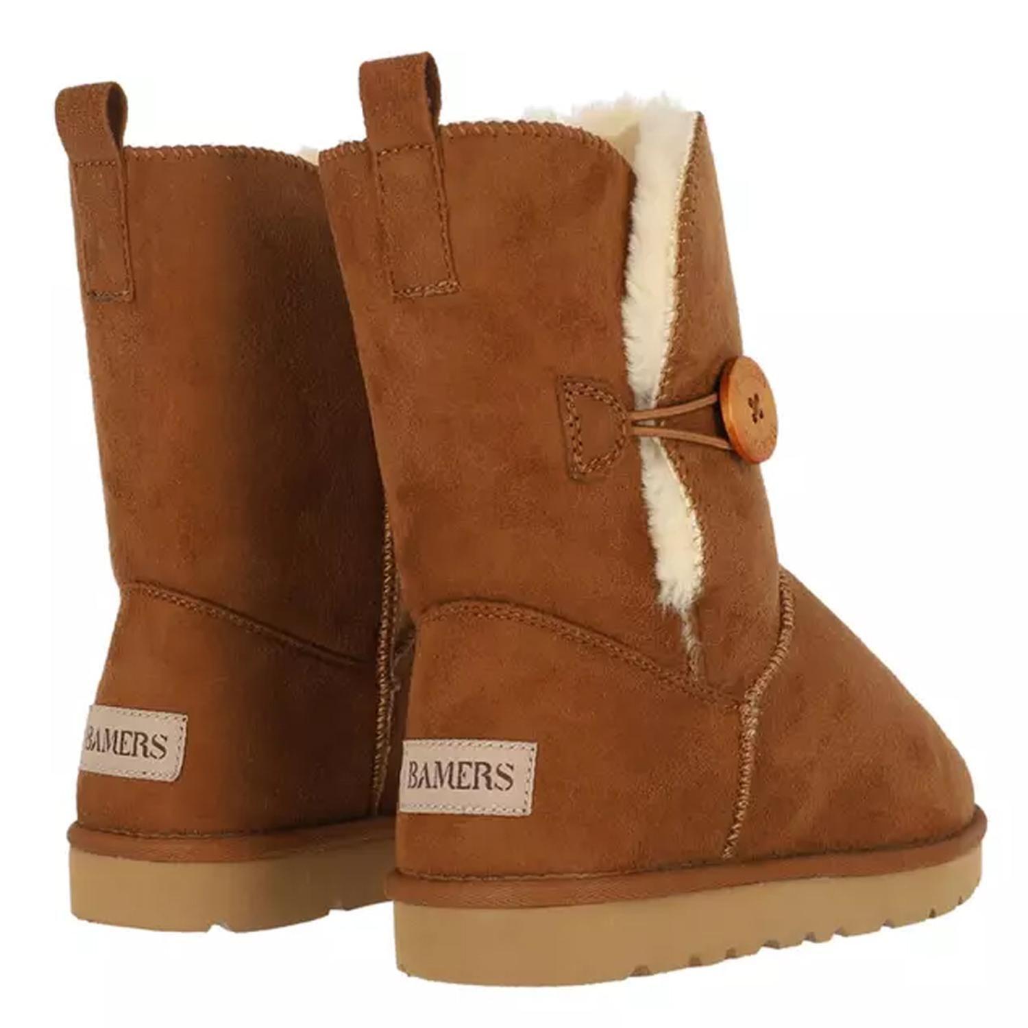 Bota Bamers Blast Button Leather Caramel - BMWBO000737W2-3