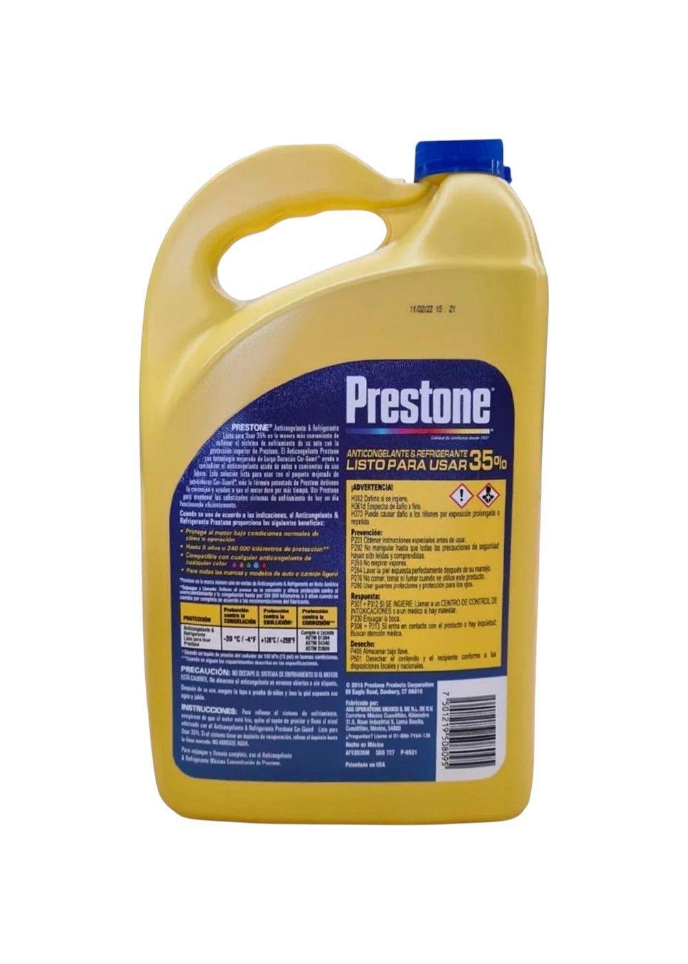 Refrigerante Anticongelante PRESTONE 35 3 78L Cor Guard-1