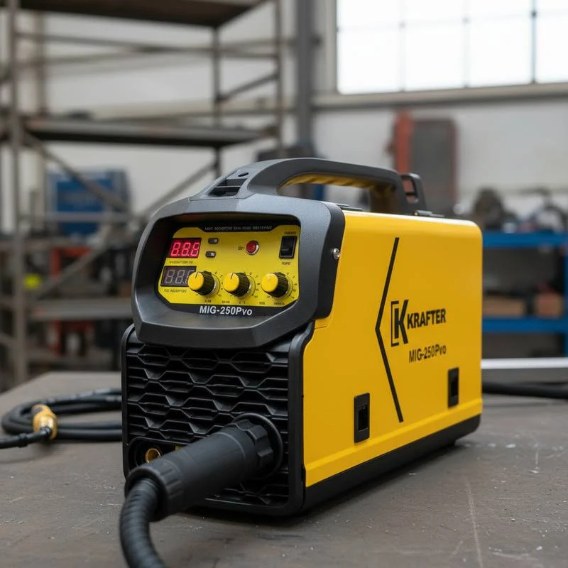 SOLDADORA MULTIPROCESO MIG-250PVO KRAFTER-4