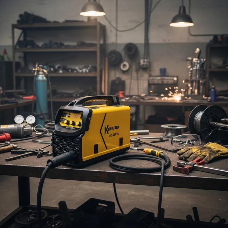 SOLDADORA MULTIPROCESO MIG-250PVO KRAFTER-6
