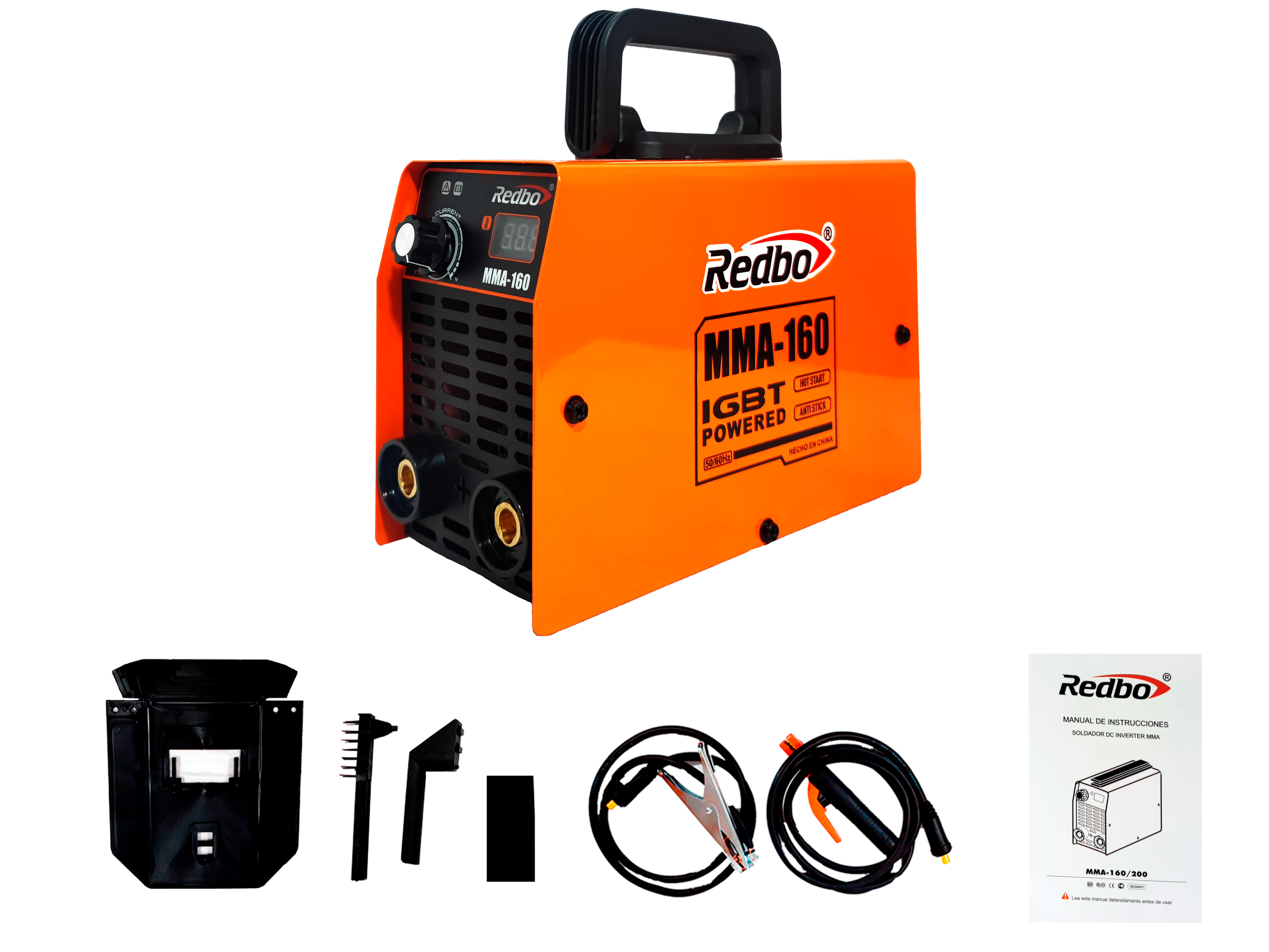 Soldadora Inverter Profesional REDBO MMA-160-2