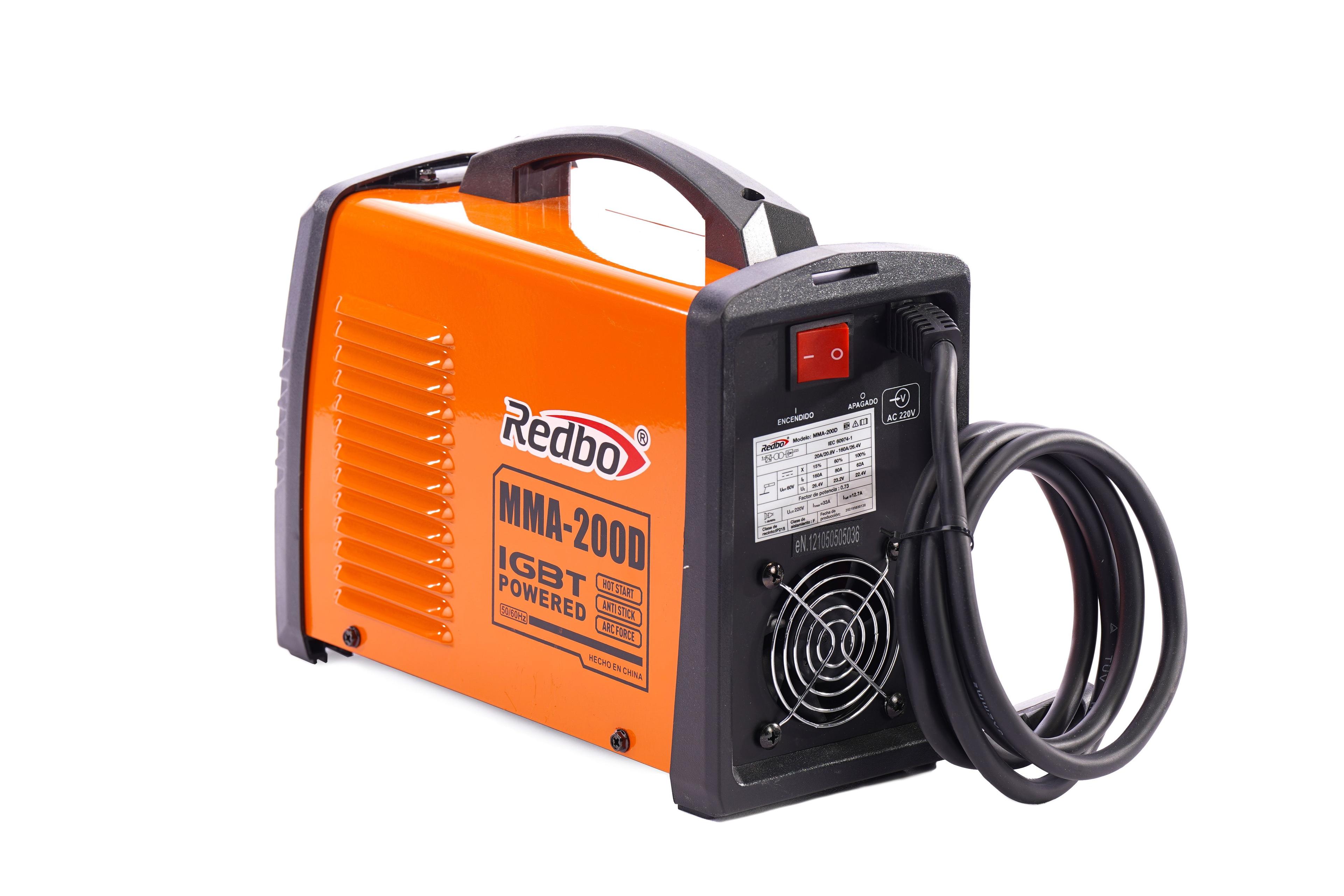 Soldadora Inverter Profesional REDBO MMA-200D-2