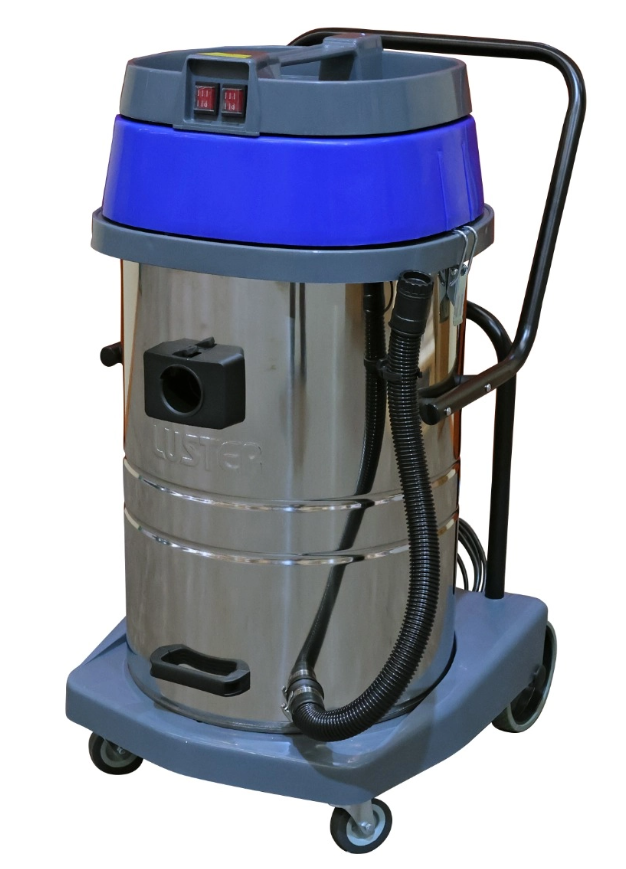 ASPIRADORA INDUSTRIAL POLVO/AGUA CON FILTRO HEPA LUSTER BLUE 502-2