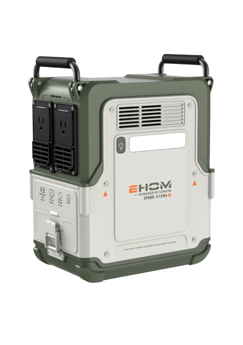 ESTACION DE ENERGÍA PORTÁTIL 600W EHOM EP600-0
