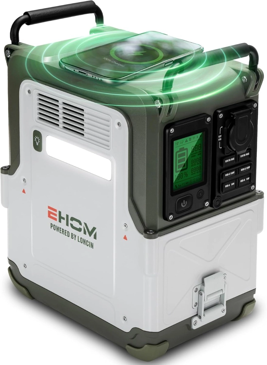ESTACION DE ENERGÍA PORTÁTIL 600W EHOM EP600-2
