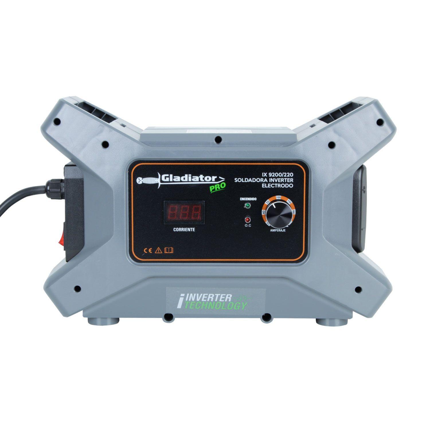 Soldadora Inverter Arco Manual 200amp IX 9200/220 Gladiator-4