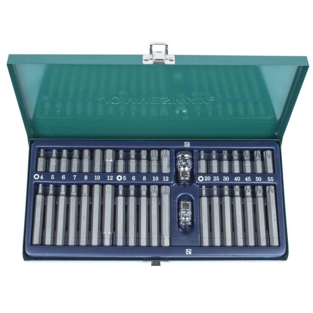Juego Puntas 40 Piezas Torx-Imbus-Hexagonales Jonnesway-1