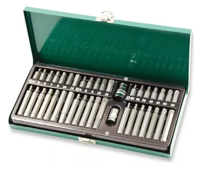 Juego Puntas 40 Piezas Torx-Imbus-Hexagonales Jonnesway-2