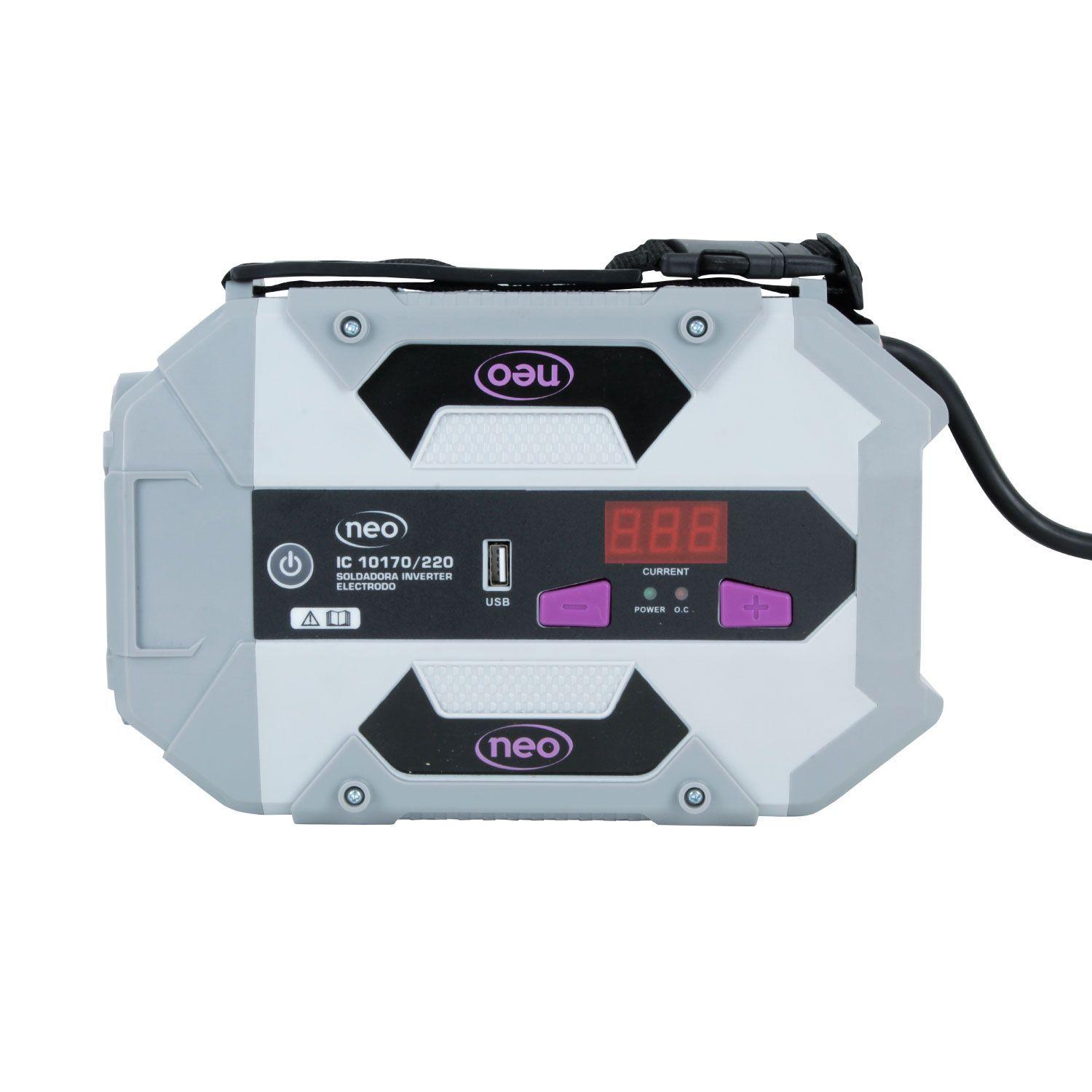 Soldadora Inverter Arco Manual 170amp IC 10170/220 Neo-3