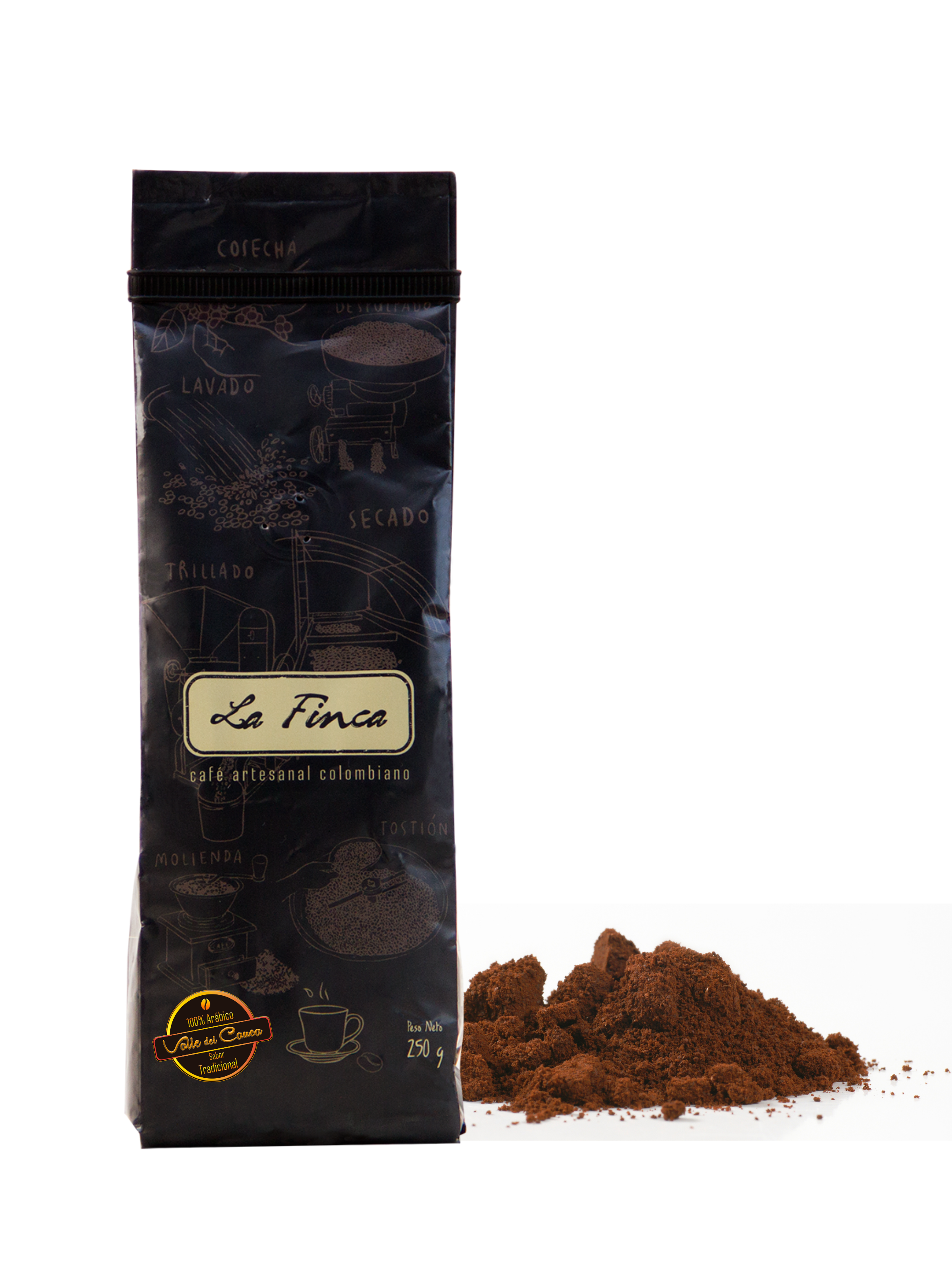 Café La Finca Valle del Cauca Molido 250g-0