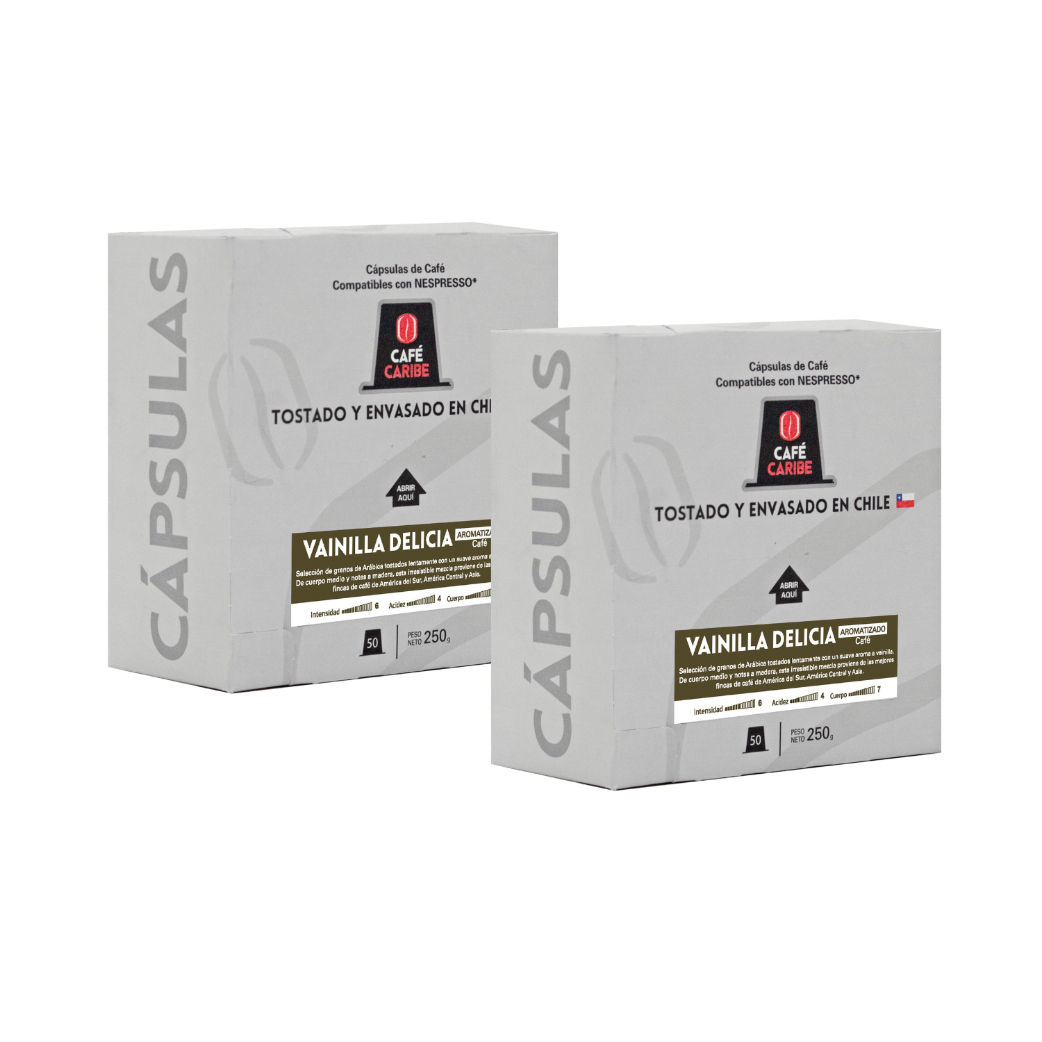 Café Vainilla Delicia 100 cápsulas compatibles con Nespresso-2