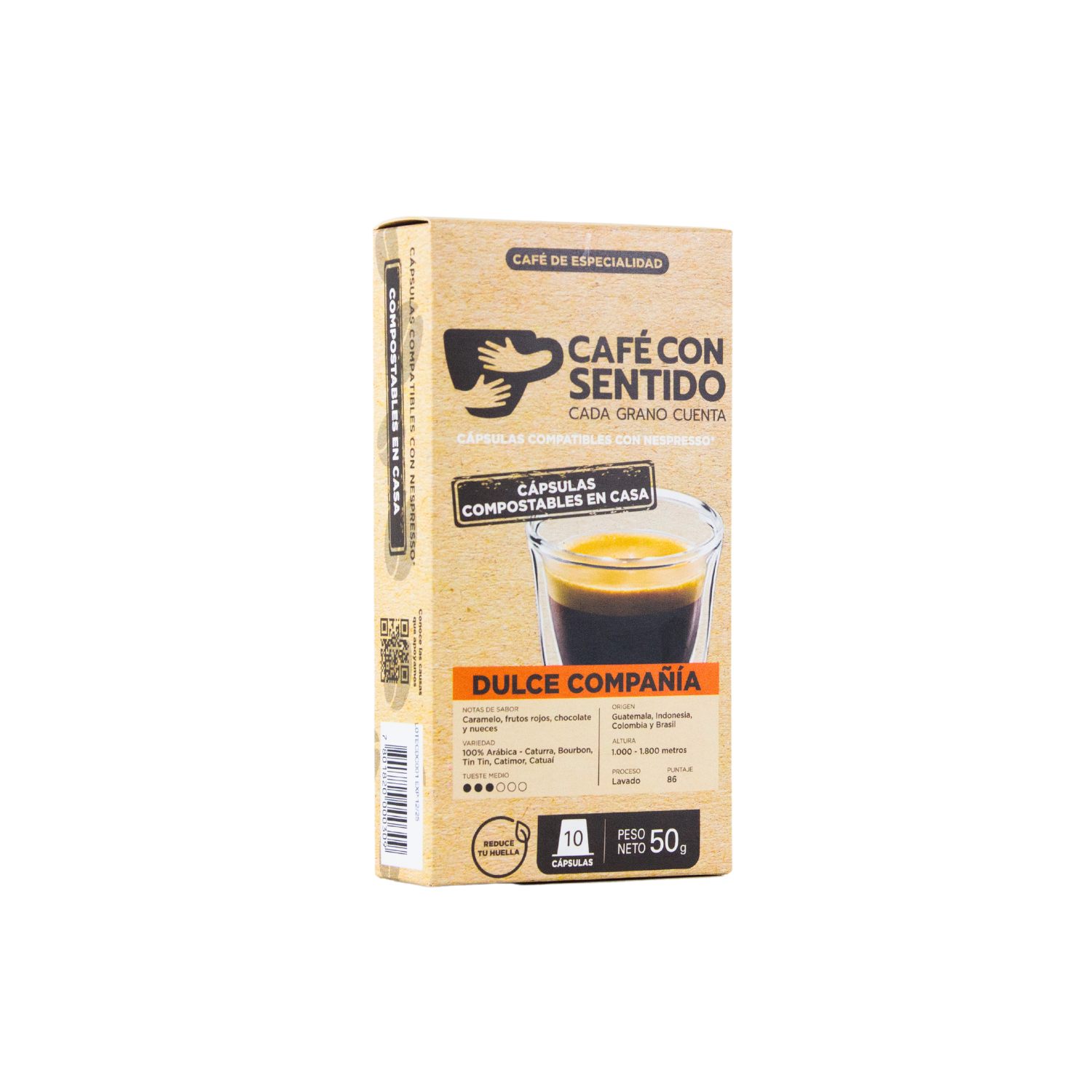 Café Dulce Compañia 60 cápsulas compatibles con Nespresso-2