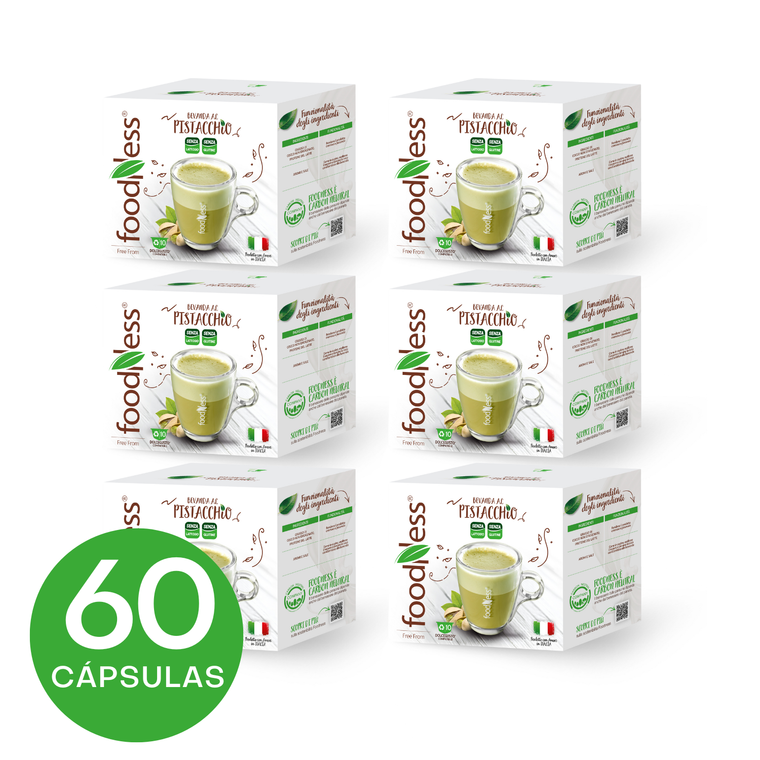 Pistacho Dolce Gusto compatible - 60 cápsulas-1