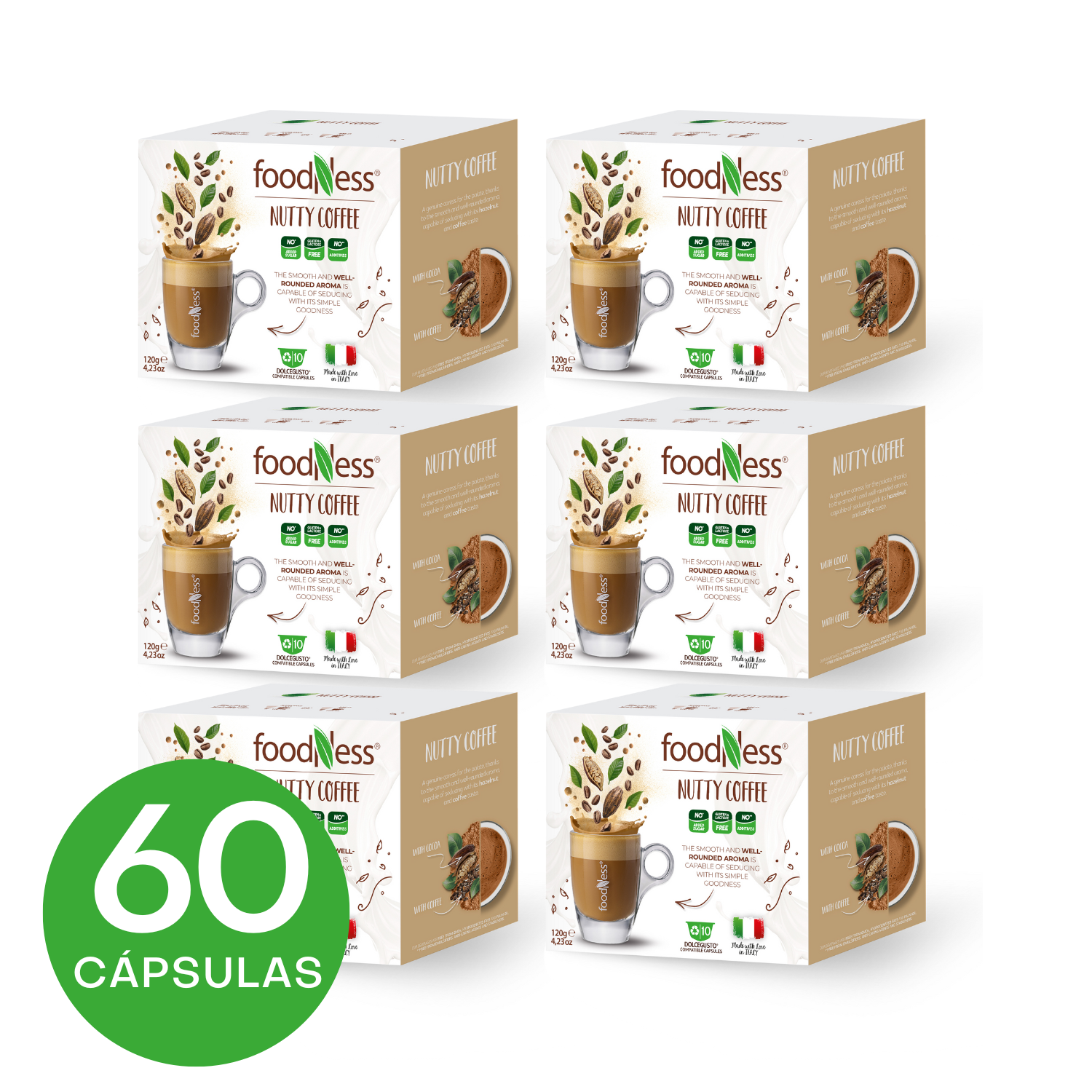 Nutty Coffee - 60 Cápsulas Dolce Gusto compatibles-1