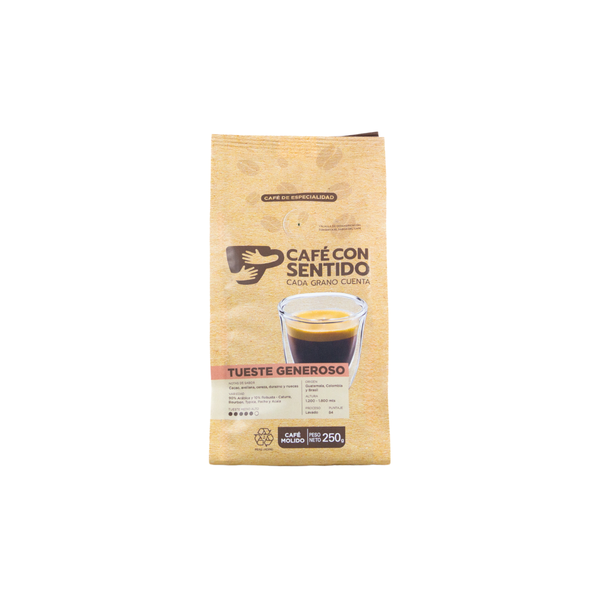 x8 Café Tueste Generoso Molido - 2 kilos-2