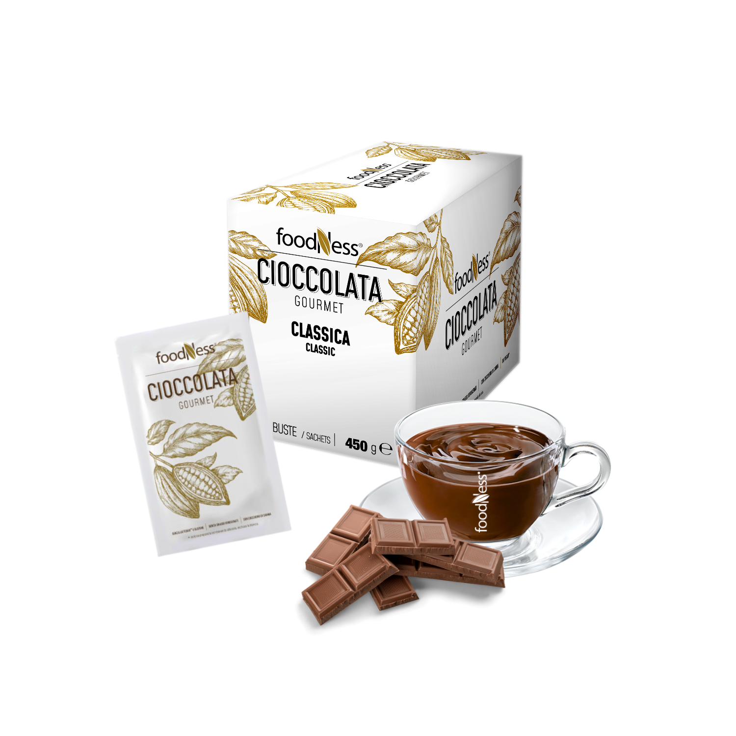 Chocolate Caliente - Mix Cacao Full 90 Sachets-2