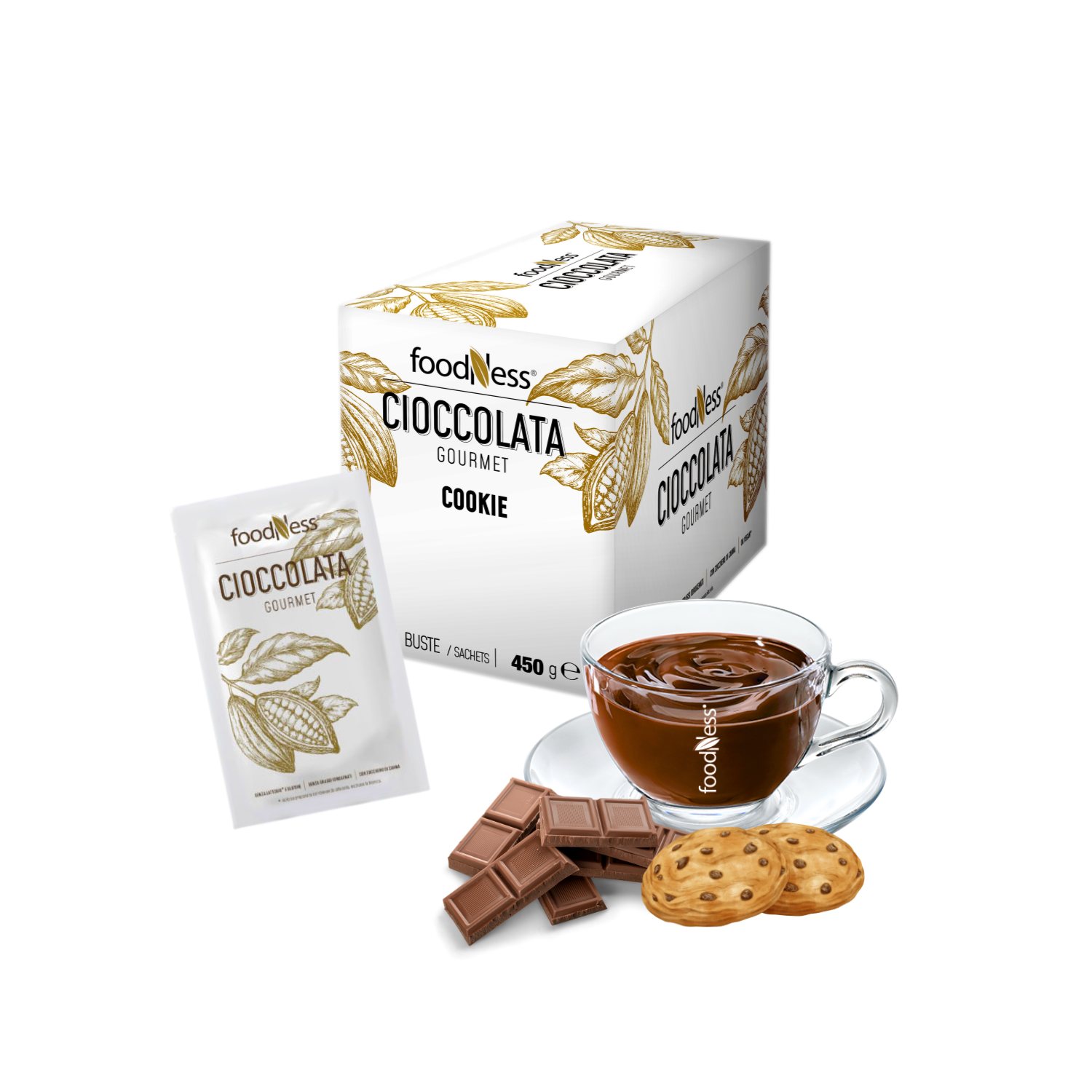 Chocolate Caliente - Mix Cacao Full 90 Sachets-3