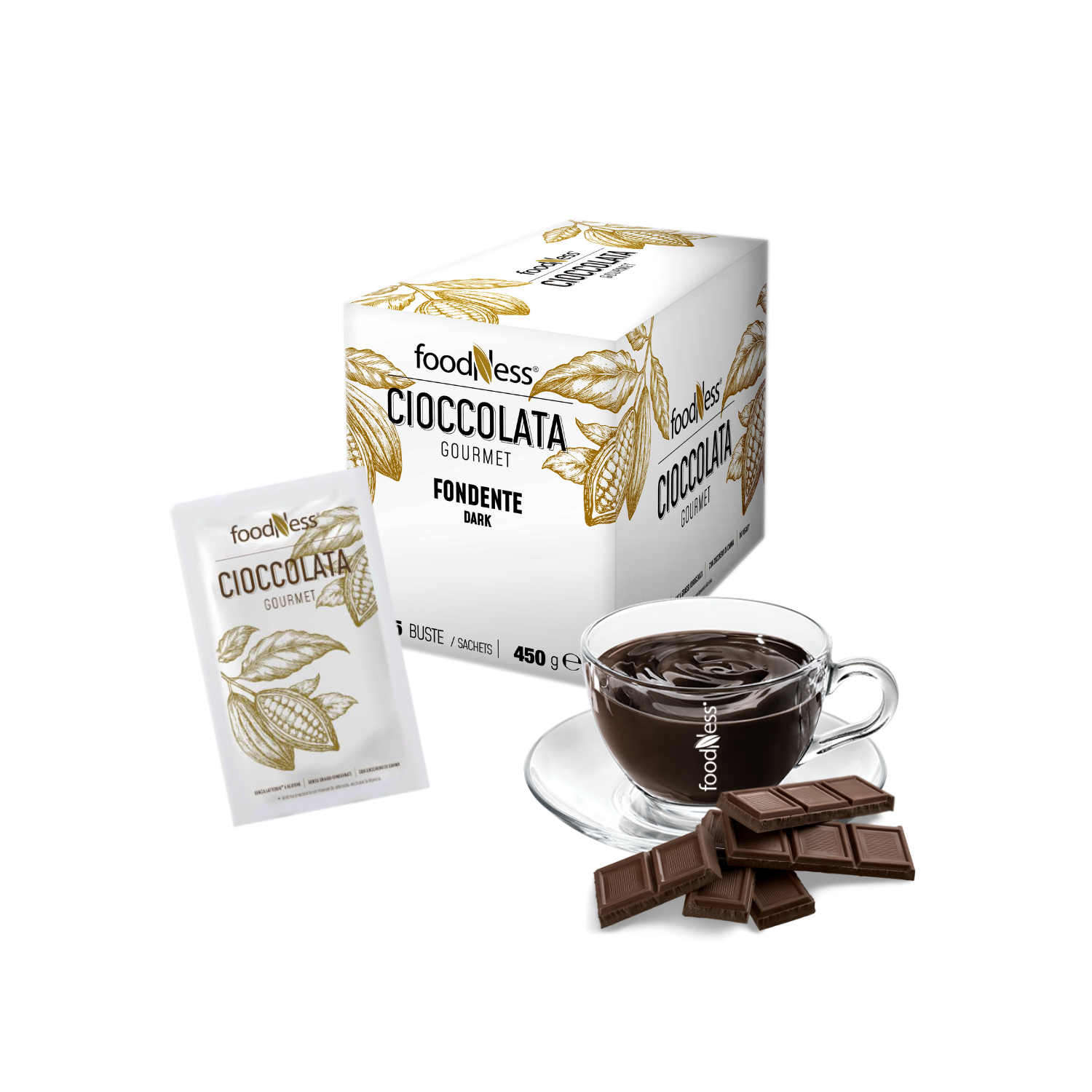 Chocolate Caliente - Mix Cacao Full 90 Sachets-4