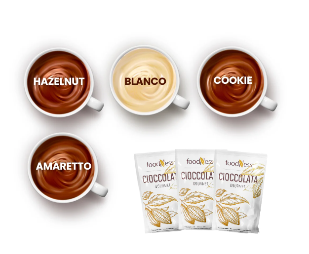 Chocolate Caliente Mix Sabores  60 Sachets-0