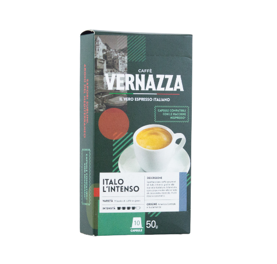 Café Italo L'Intenso 60 Cápsulas compatibles con Nespresso-2