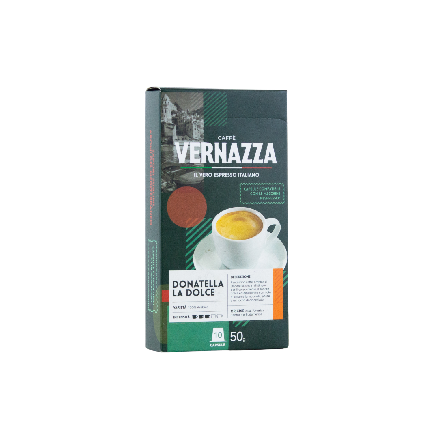 Café Donatella La Dolce 90 cápsulas Nespresso compatibles-3