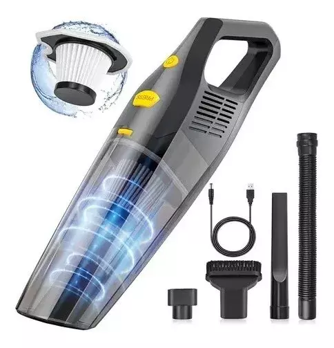 Aspiradora Inalámbrica Auto Hogar Portátil Recargable USB-2