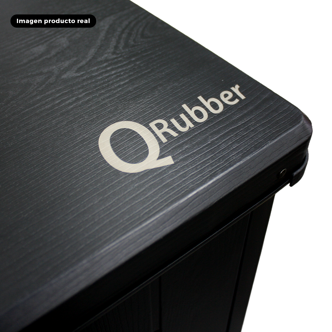 Bodega Jardín Tipo Baúl Negro 755 litros QRubber-7