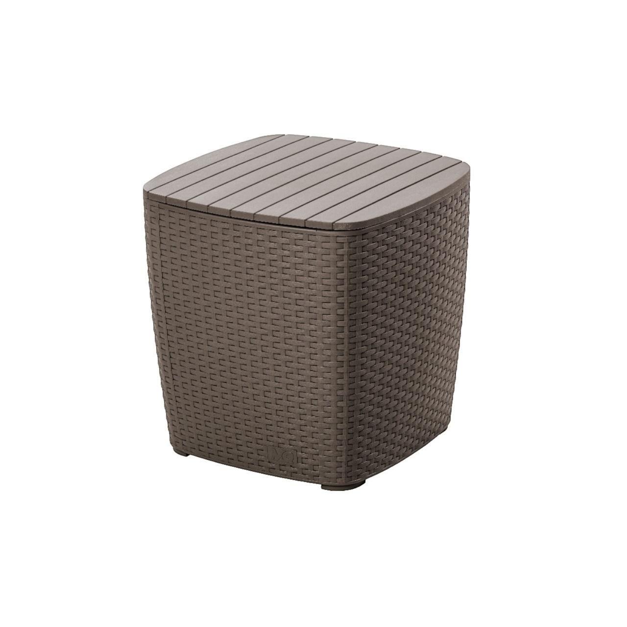 Juego Terraza Capri Mocca tipo Rattán MQ QRubber-3