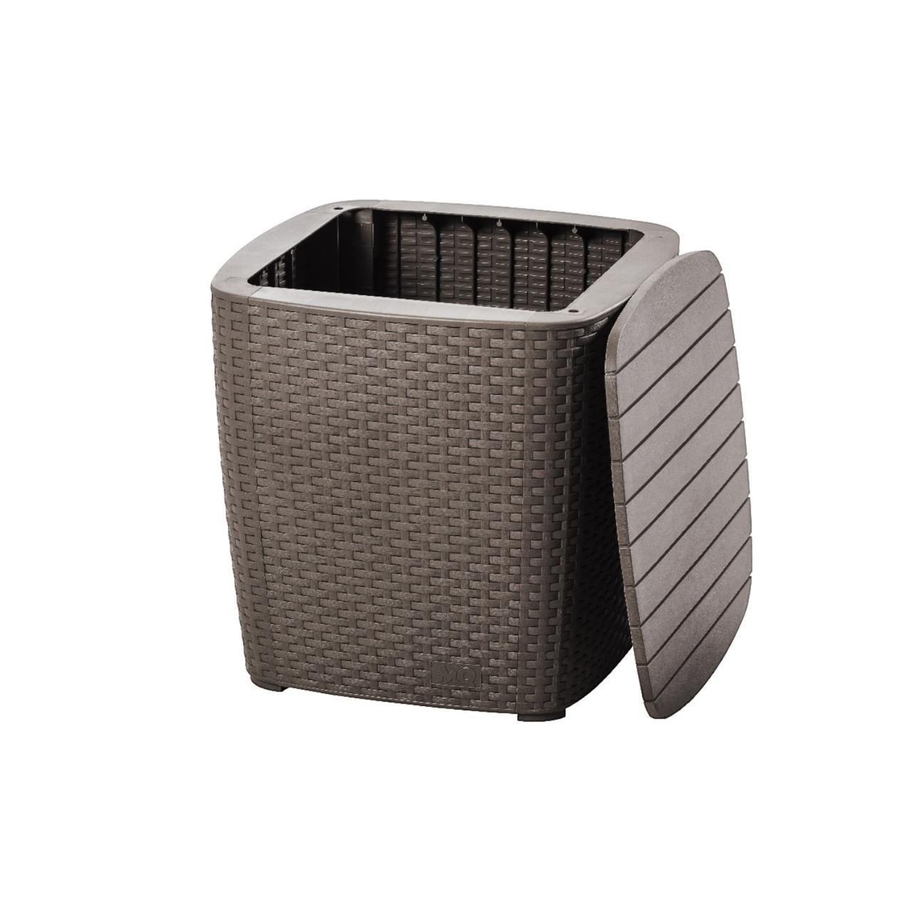 Juego Terraza Capri Mocca tipo Rattán MQ QRubber-4
