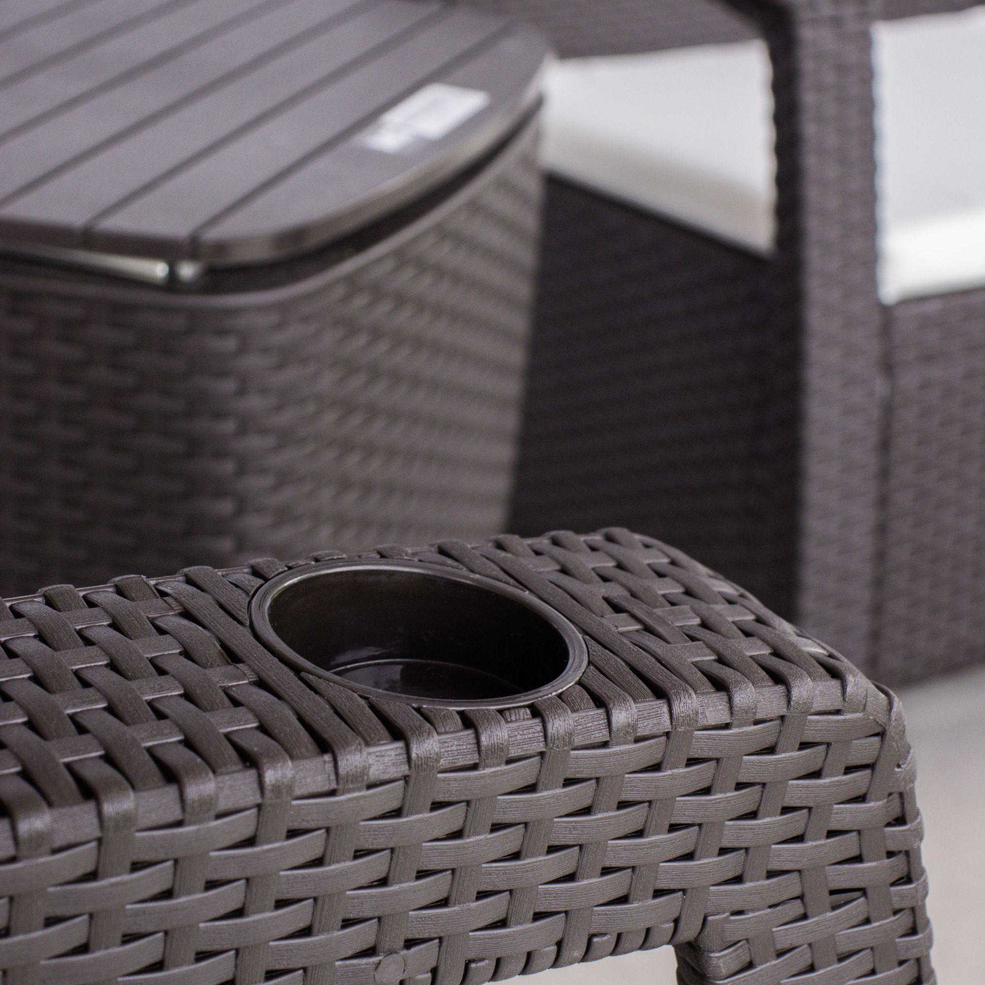 Juego terraza con Cooler table  Modelo Comfort MQ QRubber-2