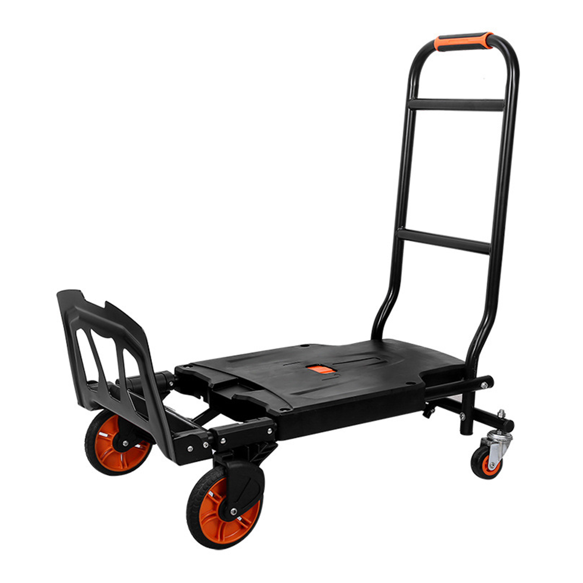 Carro Carga Plegable 100kg Multiuso de Aluminio QRubber-3