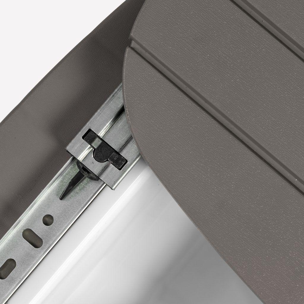 Mesa Cooler Capri Tipo Rattán Taupé Terraza MQ QRubber-9