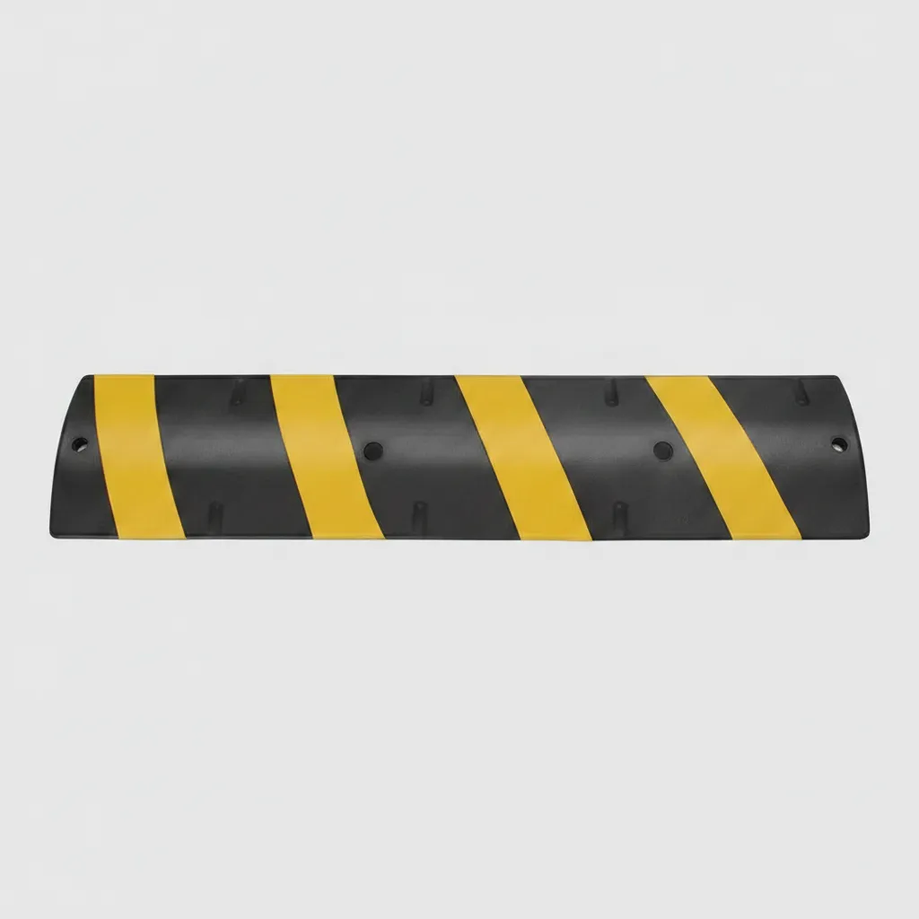 Lomo de toro 180x30x5cm negro/amarillo QRubber-2