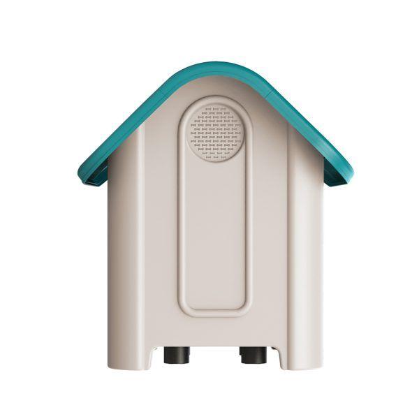 Casa Mascotas Perro Raza Grande Turquesa MQ QRubber-3