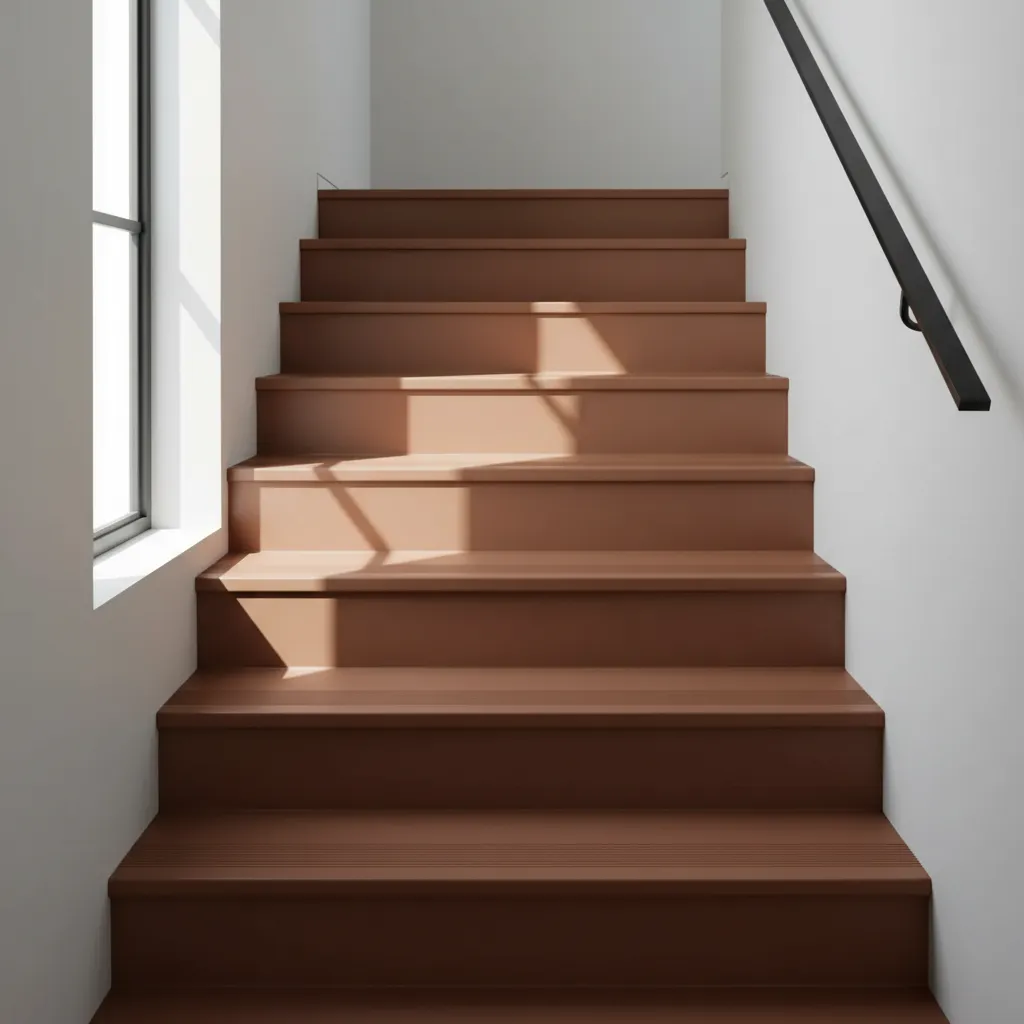 Grada PVC 300 x 30cm Café QRubber-1