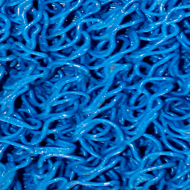 Piso rollo PVC limpiapiés 13mmx1.20mts azul alto traf.-1