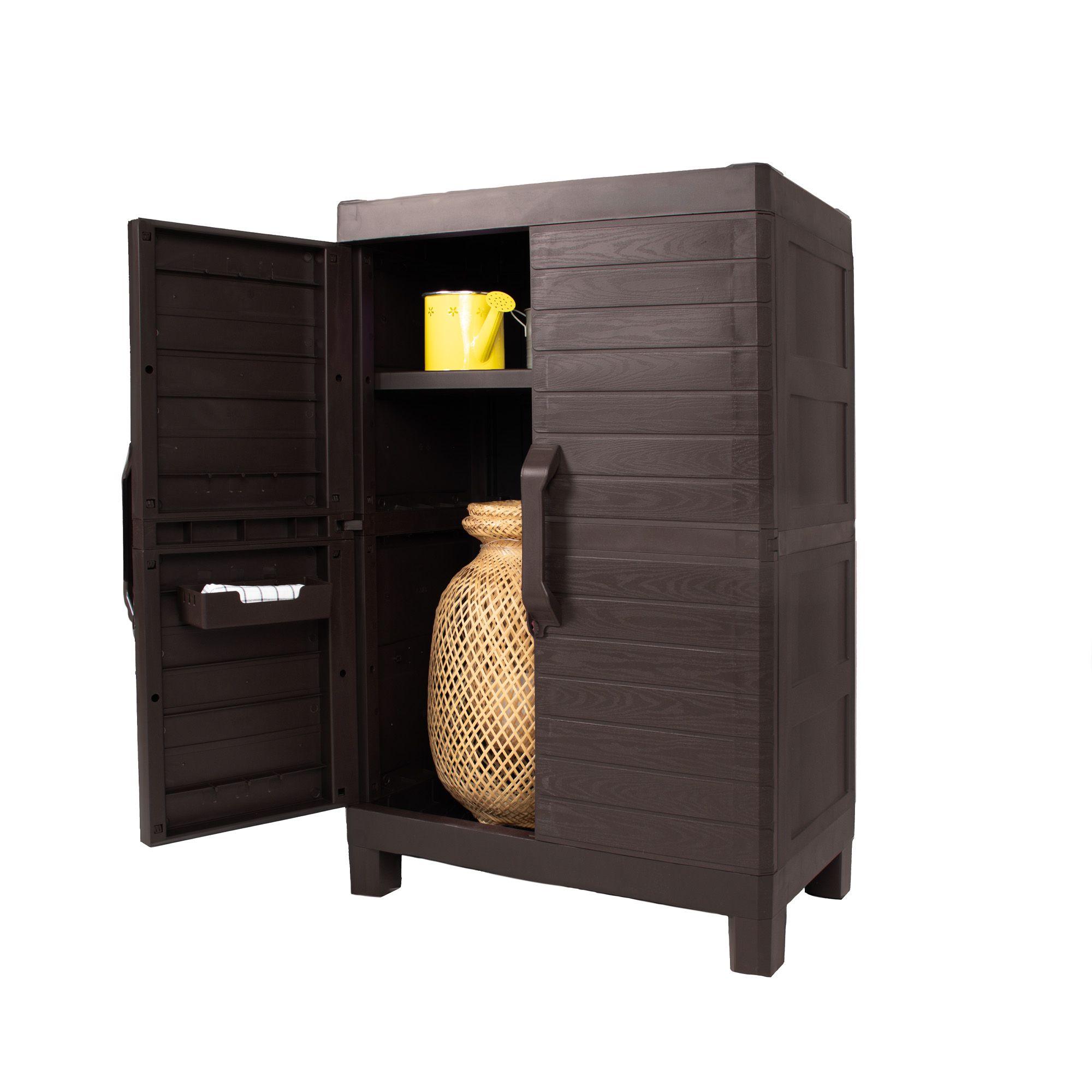 Armario dos puertas tipo madera tamaño medium MQ QRubber-4